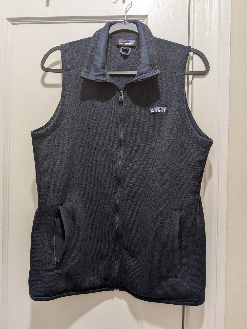 Patagonia Dark Navy Fleece Vest